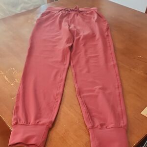 Lululemon Athletica Red Jogger Pants